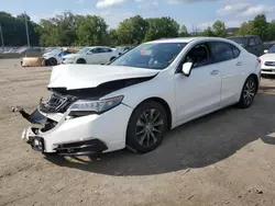 Acura salvage cars for sale: 2017 Acura TLX