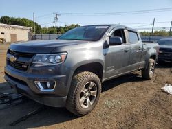 Chevrolet salvage cars for sale: 2017 Chevrolet Colorado Z71