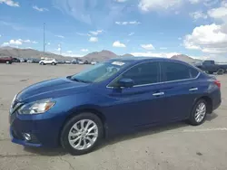 Salvage cars for sale at North Las Vegas, NV auction: 2018 Nissan Sentra S