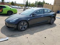 Salvage cars for sale at Gaston, SC auction: 2018 Tesla Model 3