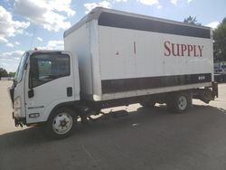 Salvage trucks for sale at Eldridge, IA auction: 2019 Isuzu NPR HD