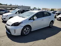 Salvage cars for sale at Martinez, CA auction: 2015 Toyota Prius