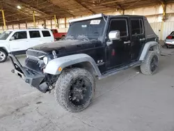 Jeep salvage cars for sale: 2007 Jeep Wrangler X