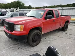 Salvage cars for sale at Sikeston, MO auction: 2010 GMC Sierra K1500 SLE