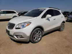 Salvage cars for sale at Amarillo, TX auction: 2016 Buick Encore Convenience