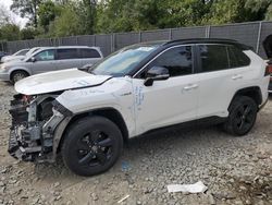 Salvage cars for sale at Waldorf, MD auction: 2020 Toyota Rav4 XSE