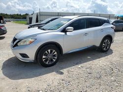 Salvage cars for sale at Arcadia, FL auction: 2017 Nissan Murano S