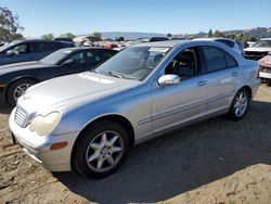 Salvage cars for sale at San Martin, CA auction: 2002 Mercedes-Benz C 240