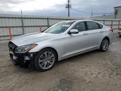 Salvage cars for sale at Jacksonville, FL auction: 2018 Genesis G80 Base