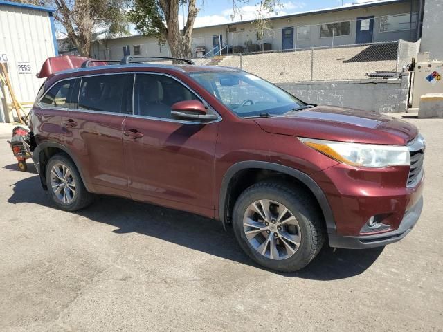 2015 Toyota Highlander XLE