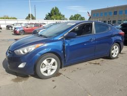 Salvage cars for sale at Littleton, CO auction: 2013 Hyundai Elantra GLS