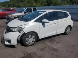 Salvage cars for sale at Assonet, MA auction: 2016 Honda FIT LX