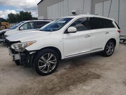 Salvage cars for sale at Apopka, FL auction: 2014 Infiniti QX60