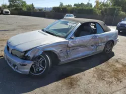 Salvage cars for sale at San Martin, CA auction: 2003 BMW 330 CI