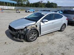 Salvage cars for sale at Spartanburg, SC auction: 2018 Hyundai Elantra SEL