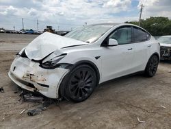 Salvage cars for sale from Copart Oklahoma City, OK: 2022 Tesla Model Y