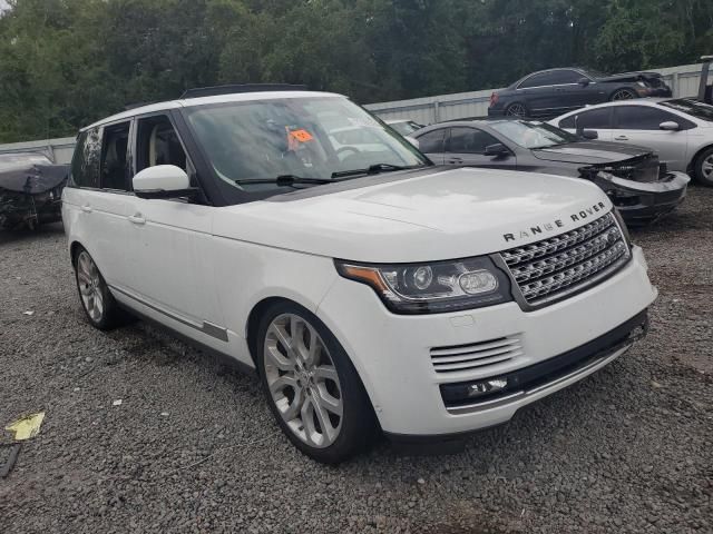 2015 Land Rover Range Rover Supercharged