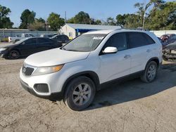 Salvage cars for sale at Wichita, KS auction: 2013 KIA Sorento LX