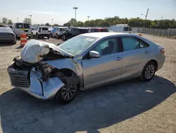 Salvage cars for sale at Indianapolis, IN auction: 2017 Toyota Camry LE