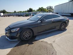 Salvage cars for sale at Tifton, GA auction: 2017 Mercedes-Benz S 550