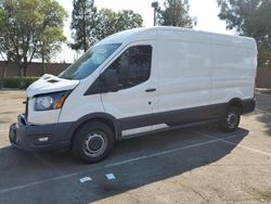 Salvage trucks for sale at Rancho Cucamonga, CA auction: 2021 Ford Transit T-250