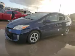 Salvage cars for sale at Riverview, FL auction: 2014 Toyota Prius