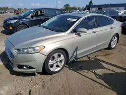 Salvage cars for sale at Woodhaven, MI auction: 2015 Ford Fusion Titanium HEV