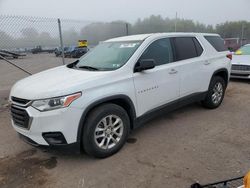 Chevrolet salvage cars for sale: 2018 Chevrolet Traverse LS