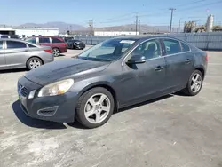 Salvage cars for sale at Sun Valley, CA auction: 2012 Volvo S60 T5