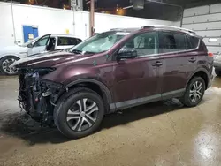 Toyota salvage cars for sale: 2017 Toyota Rav4 LE