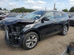 Salvage cars for sale at Hillsborough, NJ auction: 2020 KIA Sorento SX