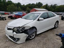 Salvage cars for sale at Mendon, MA auction: 2013 Toyota Camry L