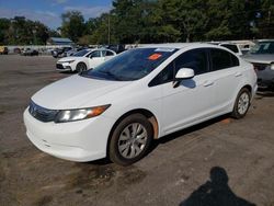 Salvage cars for sale at Eight Mile, AL auction: 2012 Honda Civic LX