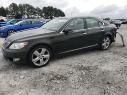 Salvage cars for sale at Loganville, GA auction: 2010 Lexus LS 460