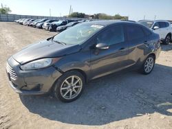 Salvage cars for sale at Grand Prairie, TX auction: 2016 Ford Fiesta SE