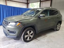 Jeep salvage cars for sale: 2018 Jeep Compass Latitude