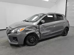 Salvage cars for sale at Wilmer, TX auction: 2022 Mitsubishi Mirage ES