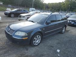 Salvage cars for sale at Baltimore, MD auction: 2002 Volkswagen Passat GLX 4MOTION