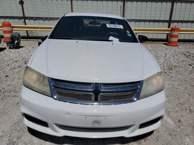 2012 Dodge Avenger SE