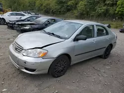 Toyota Vehiculos salvage en venta: 2003 Toyota Corolla CE