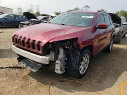 Jeep salvage cars for sale: 2016 Jeep Cherokee Latitude