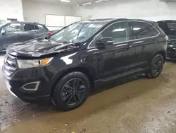 Salvage cars for sale at Davison, MI auction: 2018 Ford Edge SEL