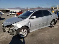 Salvage cars for sale at Sun Valley, CA auction: 2007 Toyota Corolla CE