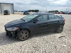 Salvage cars for sale at Taylor, TX auction: 2018 Hyundai Elantra SEL