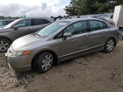 Honda salvage cars for sale: 2006 Honda Civic LX