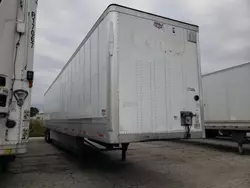 Salvage trucks for sale at Dyer, IN auction: 2019 Wabash DRY Van