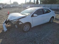 Toyota Corolla l salvage cars for sale: 2016 Toyota Corolla L