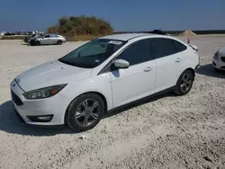 Salvage cars for sale at Taylor, TX auction: 2017 Ford Focus SE