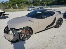 Toyota salvage cars for sale: 2022 Toyota Supra Base