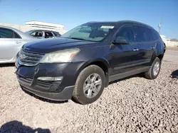 Chevrolet salvage cars for sale: 2017 Chevrolet Traverse LS